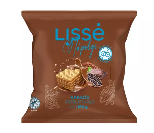 Lissé hcn kakaós töltött ostya 180 g