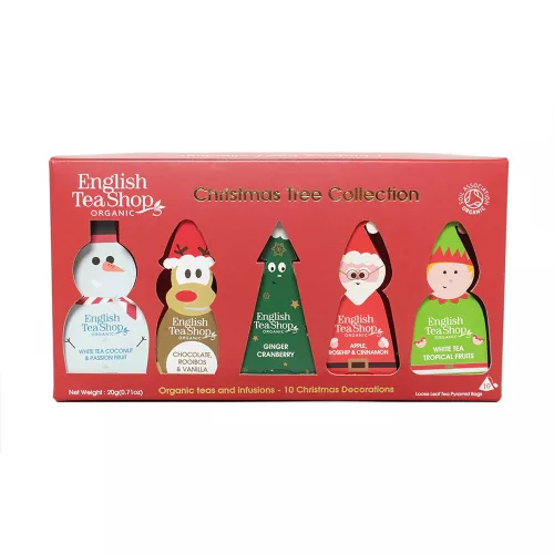 English Tea Shop 10 karácsonyi mesefigura függők bio tea 12 g