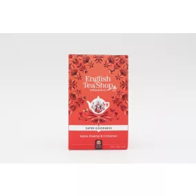   English Tea Shop 20 almás, csipkebogyó, fahéjjal bio tea 40 g