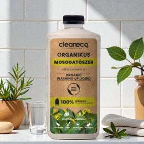   Cleaneco - organic dishwashing liquid - rapeseed extract 1l refill - compostable packaging