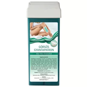   Aloe Vera Organic görgős gyantapatron aloe vera kivonattal széles görgőfejjel 100 ml