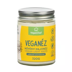 Veganchef veganéz light üveges 320 g