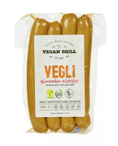 Vegan grill vegli füstölt virsli helyettesítő 180 g
