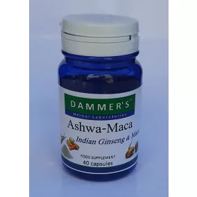 Dammers ashwa maca indiai ginzeng kapszula 40 db