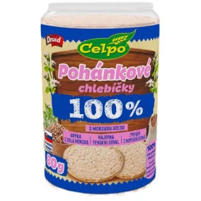 Celpo hajdina tallérok tengeri sóval 80 g