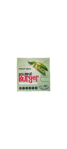 Vegán Grill vegán burger borsófehérje 200 g