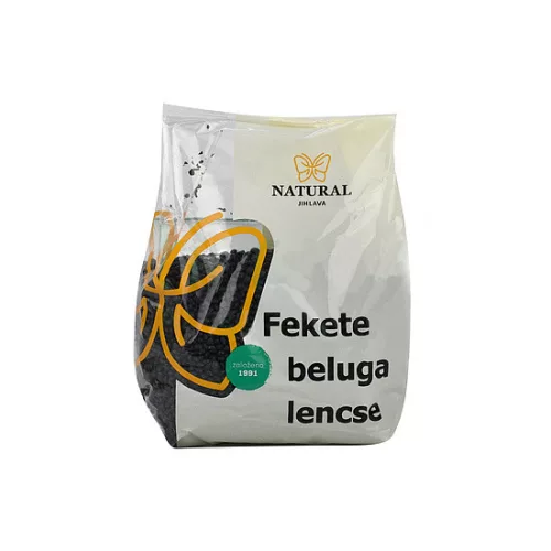 Natural fekete beluga lencse 400 g