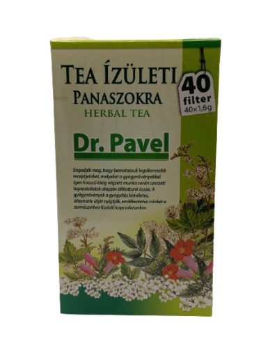 Dr. Pavel - Ízület Herbal Tea, 40 filter