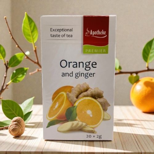 Apotheke - Narancs és Gyömbér Tea, 20 filter - Premier Selection