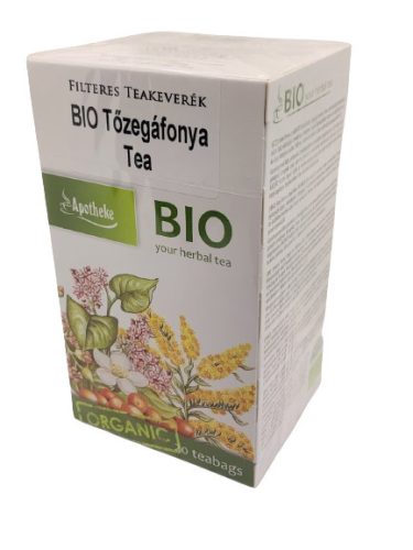 Apotheke - Bio Tőzegáfonya Tea, 20 filter