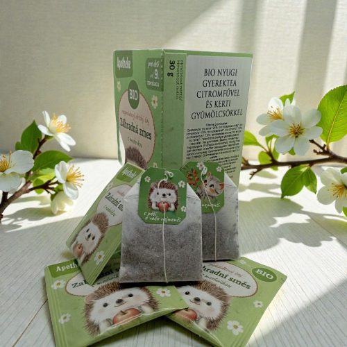 BIO NYUGI GYEREKTEA CITROMFŰVEL ÉS KERTI GYÜMÖLCSÖKKEL  20 filter, Tündérmese