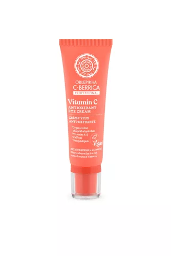 Natura siberica oblepikha C-berrica antioxidáns szemkörnyékápoló krém c-vitaminnal 30 ml