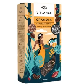 Viblance granola csokoládés kávés 275 g