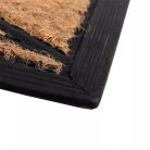 Esschert Design Méhecske mintás gumi és kókuszrost lábtörlő, 75 x 25 cm