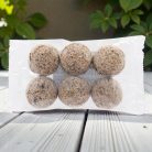 Esschert Design Cinkegolyó, faggyúgolyó, parlagfűmentes - háló nélkül (6 db)