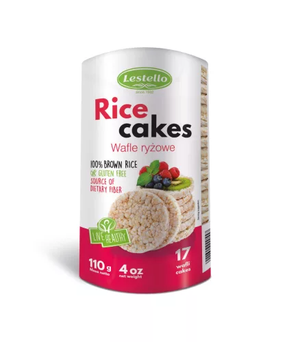 Lestello puffasztott barna rizstallér 135 g