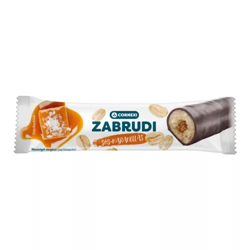 Cornexi zabrudi sós karamellás töltelékkel töltött zabrúd kakaós bevonattal 30 g