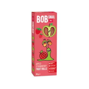 Bob Snail gyümölcstekercs alma-eper 30 g