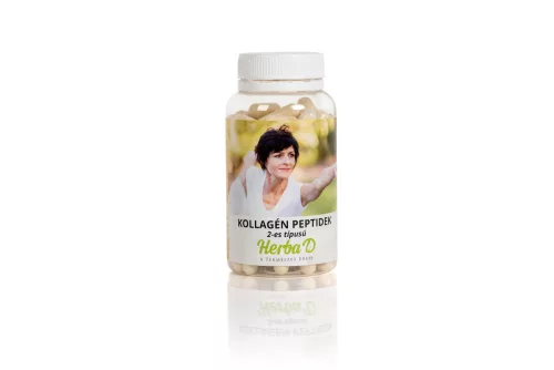 Herba-D kollagén peptid 2-es tipusú kapszula 100 db