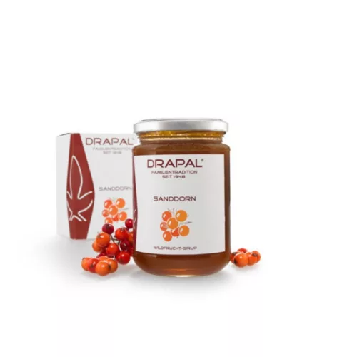 Drapal - Homoktövis Szirup, 450g/340ml