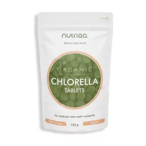Nutriqa organic chlorella tabletta 125 g