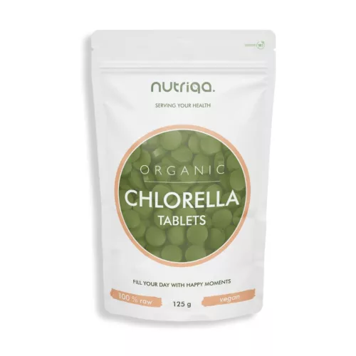 Nutriqa organic chlorella tabletta 125 g