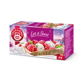   Teekanne let it snow habcsók és málna ízű gyümölcstea 20x2,25g 45 g