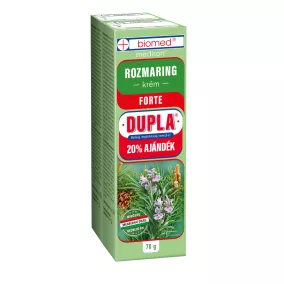 Biomed rozmaring krém forte dupla 2x70g 140 g