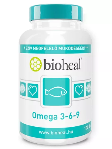 Bioheal omega 3-6-9 lágykapszula 100 db