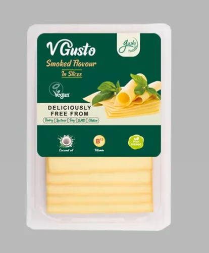 Gusto vegán készítmény szeletelt füstölt ízű 140 g