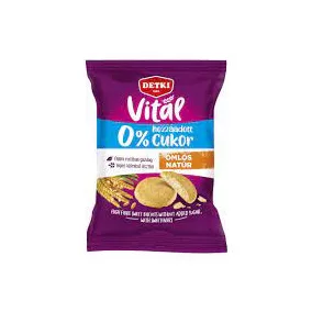 Detki omlós keksz édes hozzáadott cukor nélkül 180 g