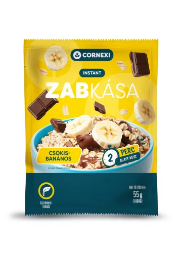 Cornexi zabkása banánnal, csokival 55 g