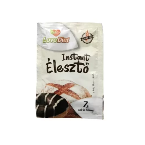 Lovediet gluténmentes instant élesztő 7 g