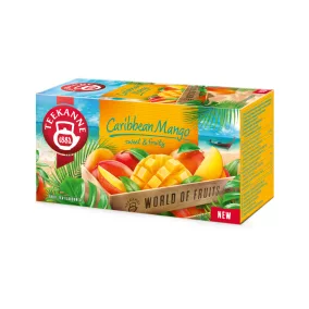   Teekanne world of fruits caribbean mangó ízű gyümölcstea 20x2,25g 45 g