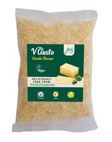 Gusto vegán készítmény gouda ízű reszelt 200 g