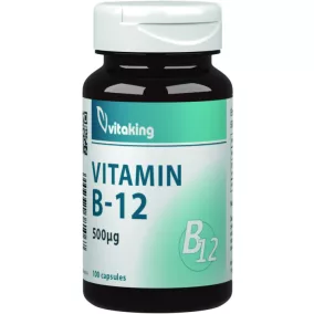 Vitaking b-12 vitamin 500mcg kapszula 100 db