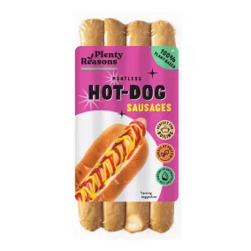 Plenty Reasons vegán hot-dog jellegű termék 180 g