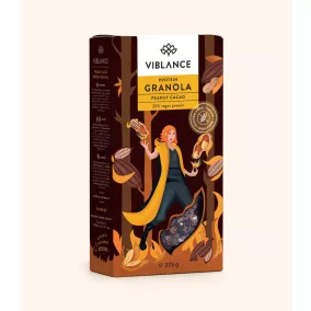 Viblance granola proteines mogyorós kakaós 275 g