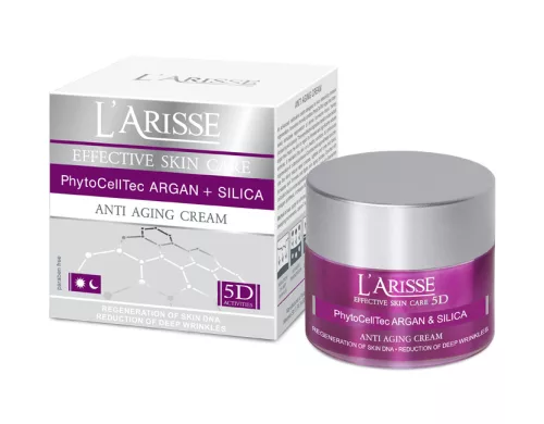 Ava larisse sejtek regenerációját és a mély ráncok csökkentését elősegítő arckrém 70+ argán őssejt és szilícium 50 ml