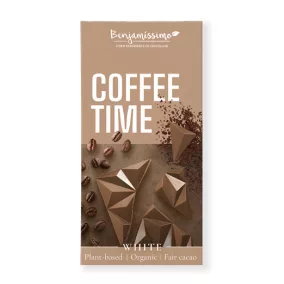   Benjamissimo bio vegán csokoládé koffeinmentes kávéval 60 g