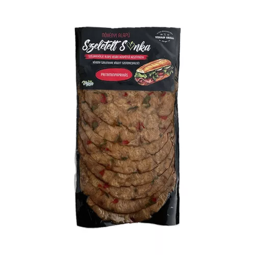 Vegán Grill vegán szeletelt növényi alapú szendvics feltét pritaminpaprikás 85 g