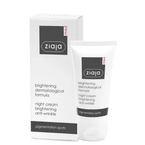   Ziaja Med világosító ránctalanító éjszakai krém, pigmentfoltos bőrre 50 ml