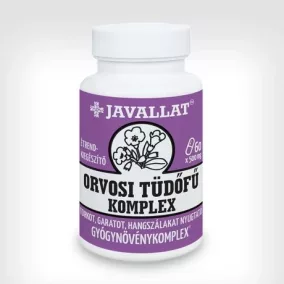   Javallat orvosi tüdőfű komplex étrend-kiegészítő kapszula 60 db