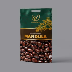 Real Nature étcsokoládés mandula 75 g