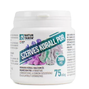 Natur Tanya szerves korall por 150 g