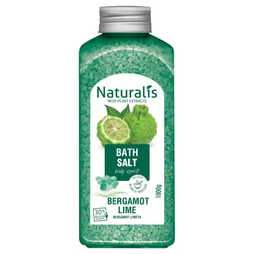 Naturalis fürdősó lime és bergamott 1000 g