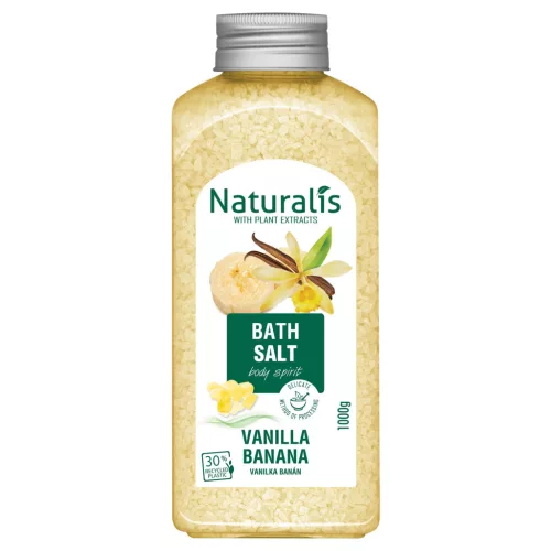Naturalis fürdősó vanília és banán 1000 g