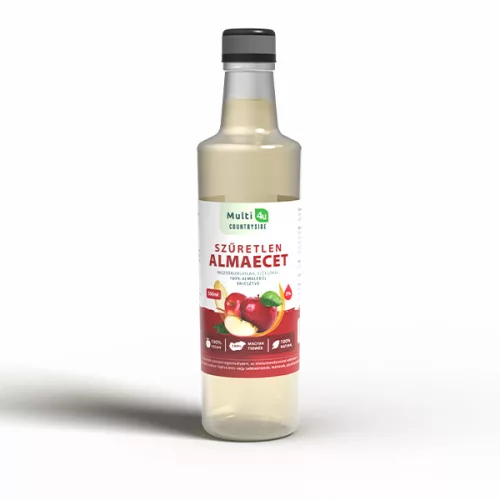 Multi 4u countryside szűretlen almaecet 500 ml