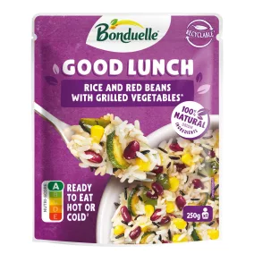 Bonduelle good lunch rizs és vörösbab 250 g