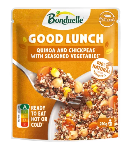 Bonduelle good lunch quinoa és csicseriborsó 250 g